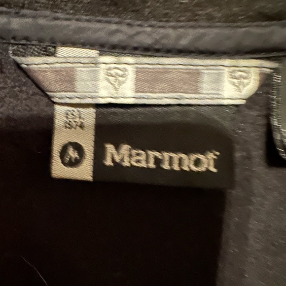 Marmot Women's Black Hooded Faux Furlong Trim Soft Shell Jacket Size S - Picture 6 of 6